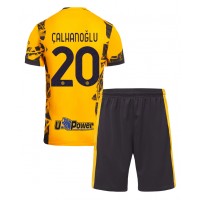 Camiseta Inter Milan Hakan Calhanoglu #20 Tercera Equipación Replica 2024-25 para niños mangas cortas (+ Pantalones cortos)